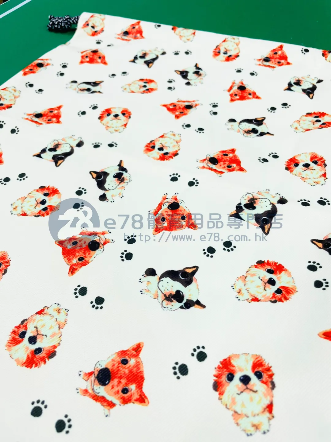 Handmade Water Resistant Shoes bag (Puppy Faces 499)