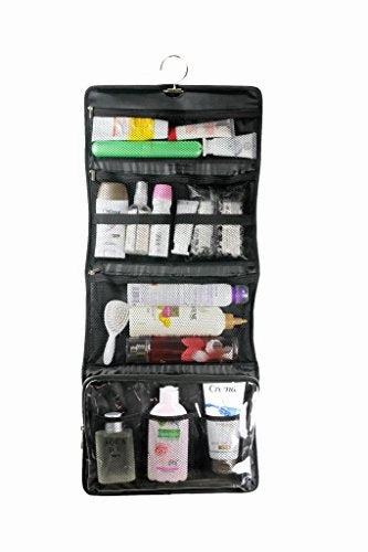 Hanging Toiletry Bag By Yofi Nurture Yourself: Organizer For Cosmetics, Makeup, Jewelry,