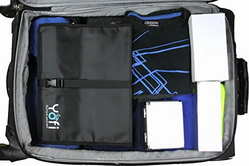 Hanging Toiletry Bag By Yofi Nurture Yourself: Organizer For Cosmetics, Makeup, Jewelry,