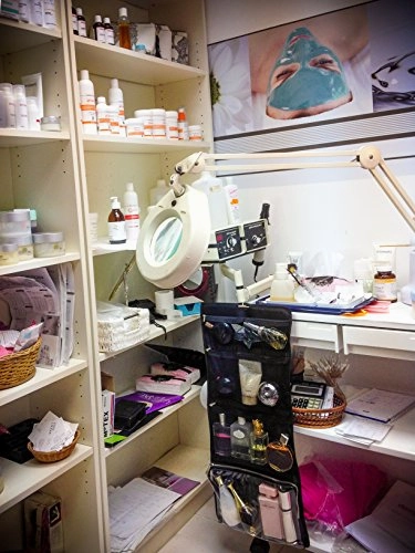 Hanging Toiletry Bag By Yofi Nurture Yourself: Organizer For Cosmetics, Makeup, Jewelry,