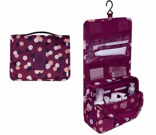 Hanging Toiletry Storage Bags Travel Folding Wash Pouch Cosmetic Organizer Wholesale Bulk Lots