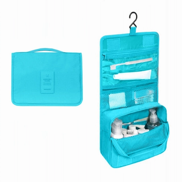 Hanging Toiletry Storage Bags Travel Folding Wash Pouch Cosmetic Organizer Wholesale Bulk Lots