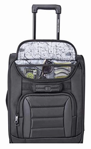 Harley-Davidson 27" Onyx Quilted Pullman Wheeled Luggage - Black 99226-BLK (27")