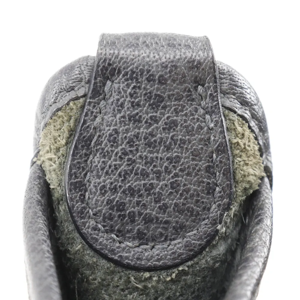 HERMES Shoulder Bag leather gray Vespa 28 Women Used