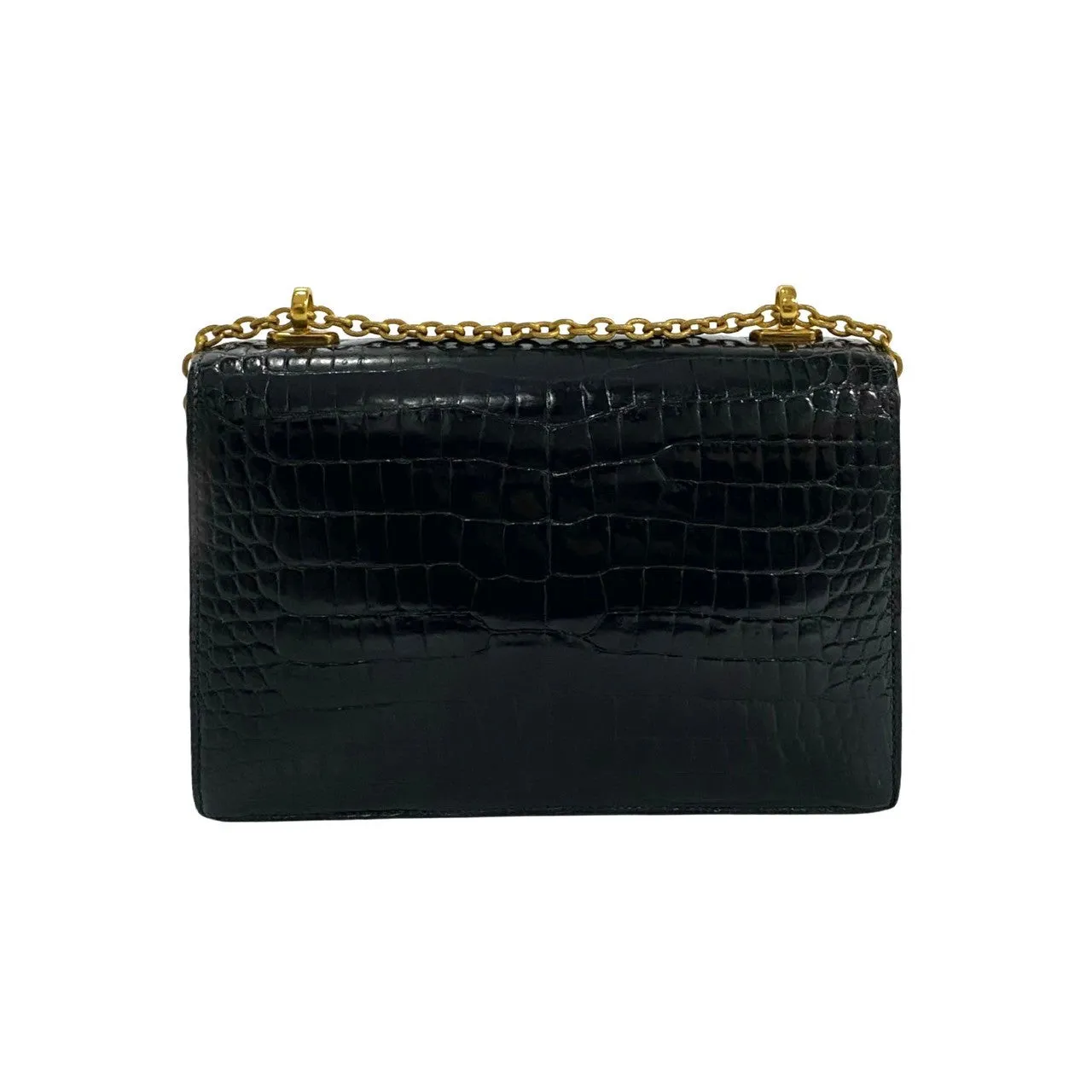 HERMES Shoulder Bag Polosus black Alcazar Women Used