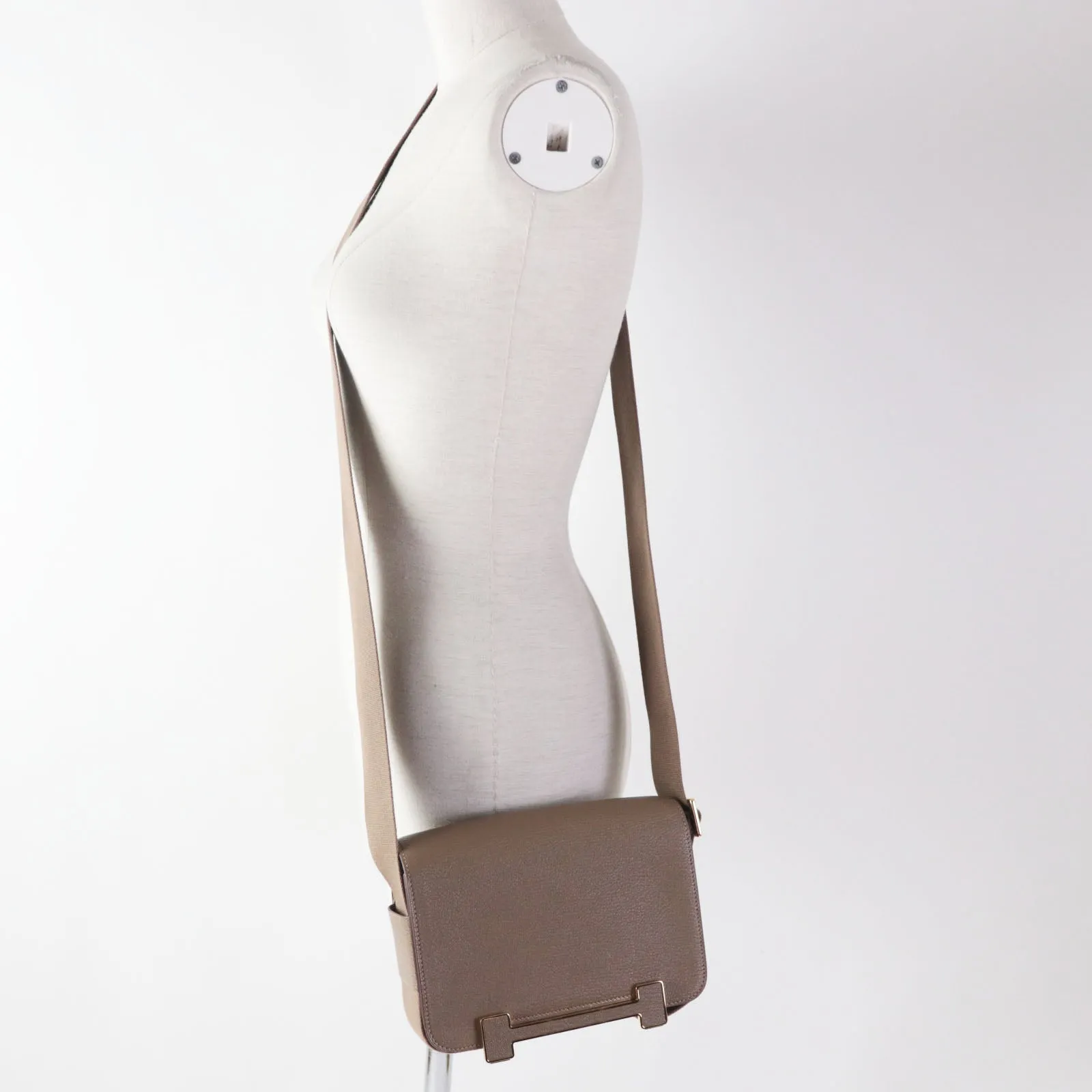 HERMES Shoulder Bag Shave Etope Geta Women Used