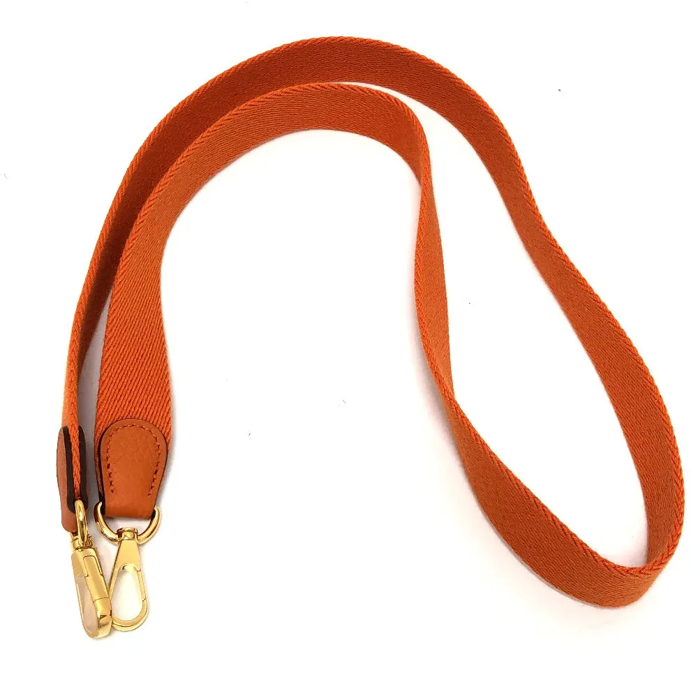 HERMES Shoulder Bag Taurillon Clemence Orange Evelyn TPM Women Used