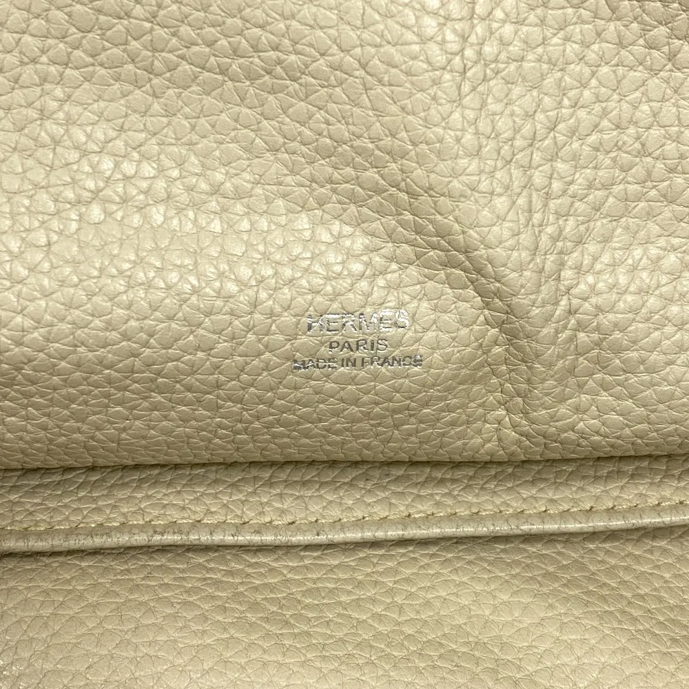 HERMES Shoulder Bag Taurillon Clemence Pulshman Good News GM unisex(Unisex) Used