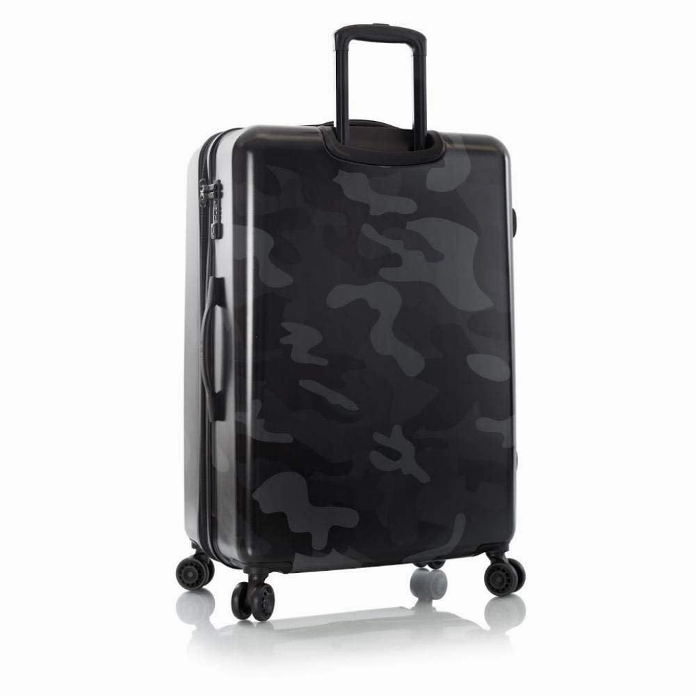 Heys America Black Camo 4-Wheel Spinner Hardside Luggage