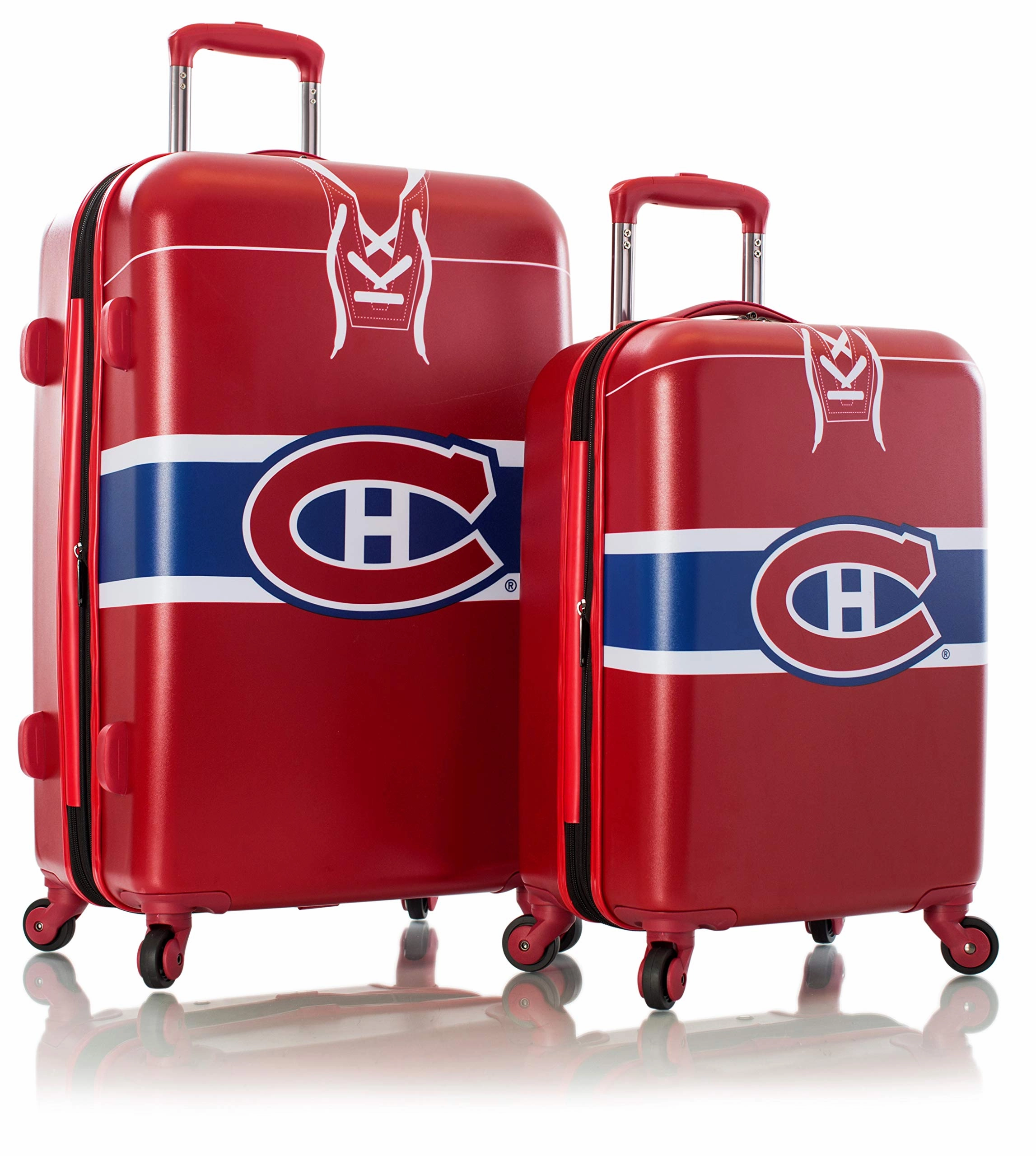 Heys America NHL Officially Licensed 2PC Set (21/26") 4-Wheel Luggage Sets