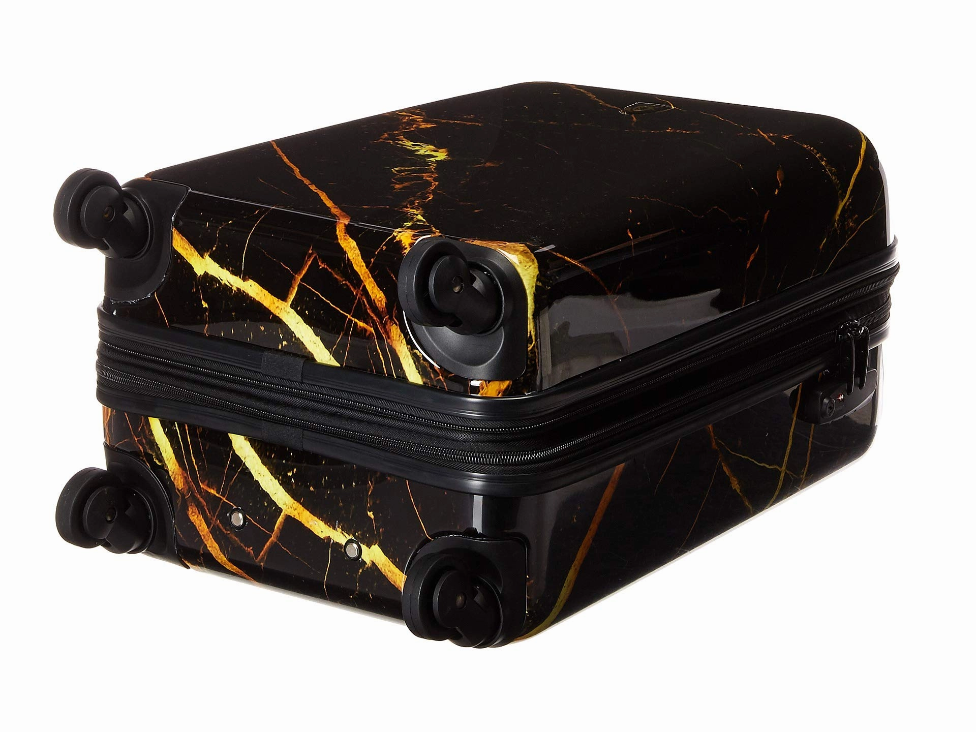 Heys America Unisex Portoro Marble 21" Spinner Black/Gold One Size