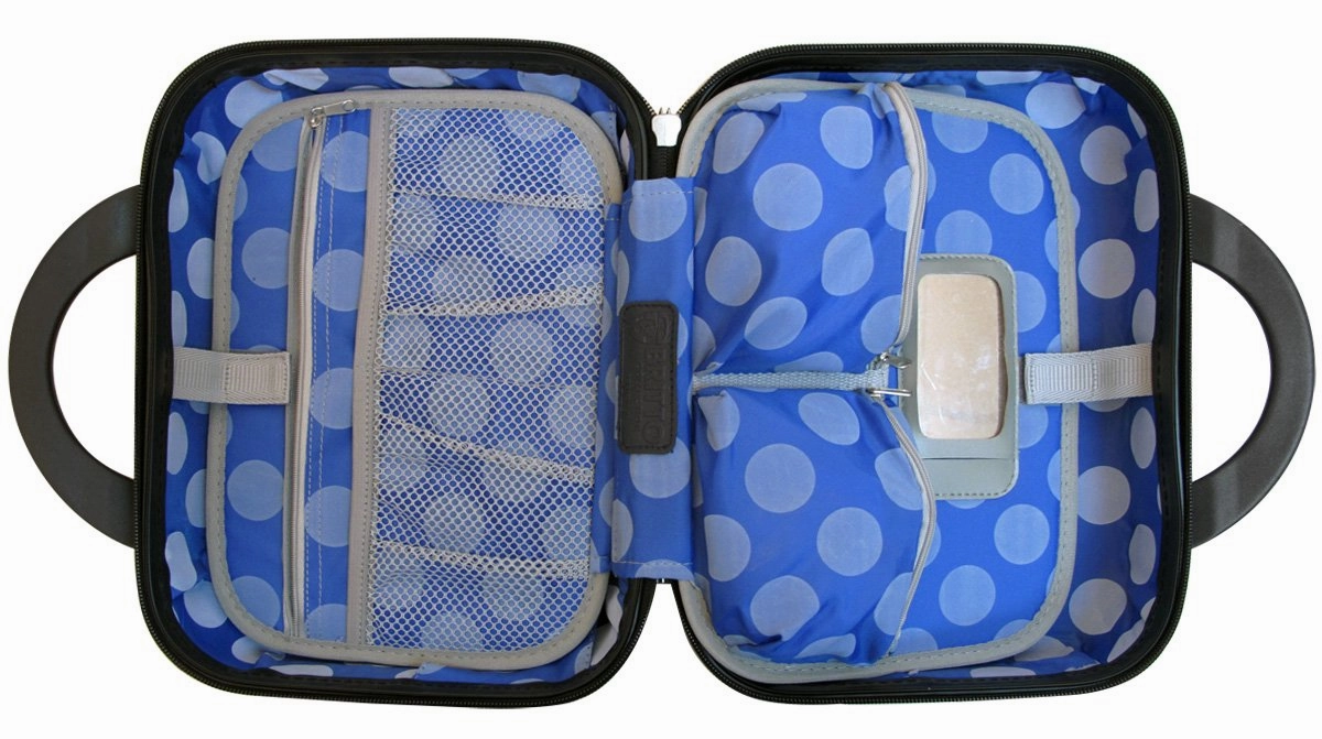 Heys America USA Britto Flowers Hard Side Beauty Case, Multi-Colored, One Size