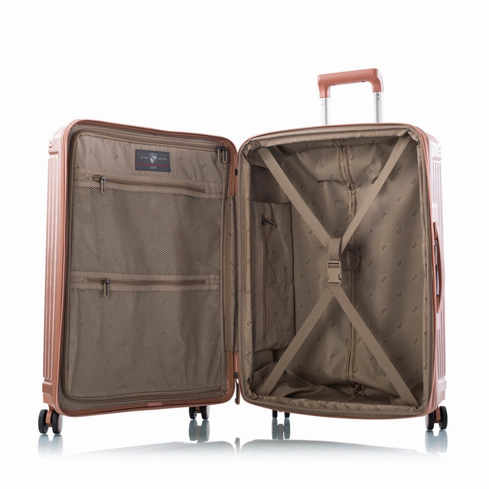 Heys Edge Polycarbonate Expandable Spinner Medium Luggage with TSA lock