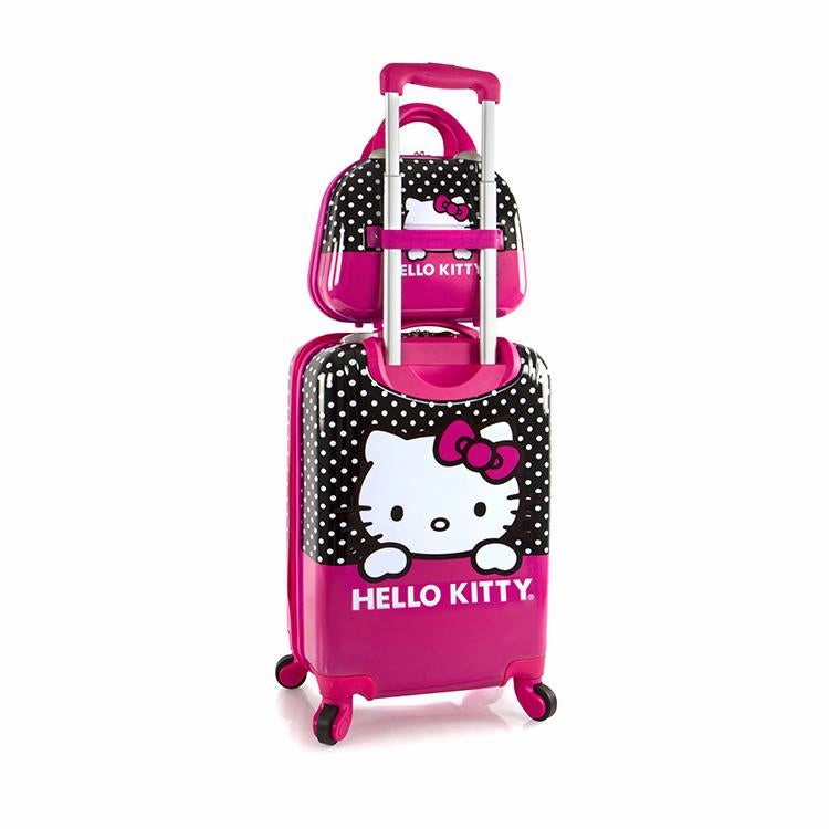 Heys Hello Kitty 2 Piece Spinner Luggage Set