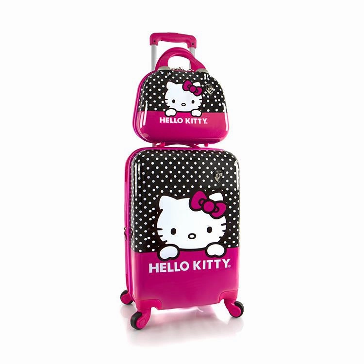 Heys Hello Kitty 2 Piece Spinner Luggage Set