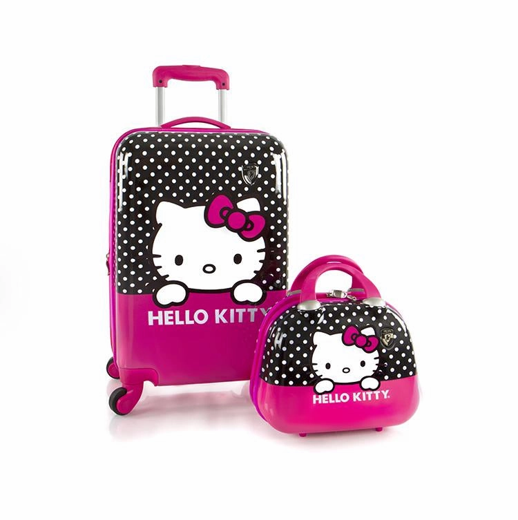 Heys Hello Kitty 2 Piece Spinner Luggage Set