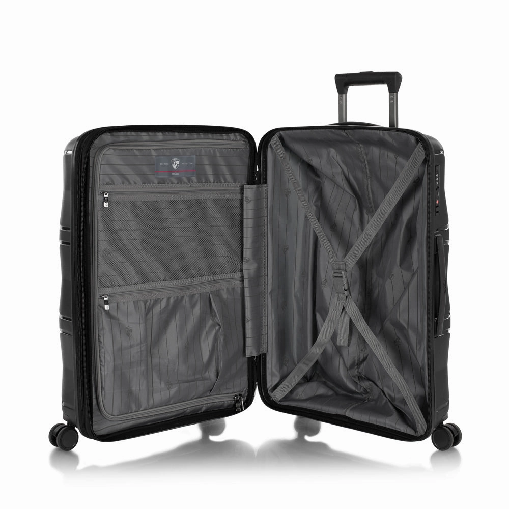 Heys Milos Durable and lightweight Expandable Medium Luggage with TSA Lock