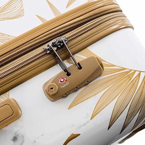 Heys Oasis White/Gold Leaf 30" Fashion Spinner Luggage