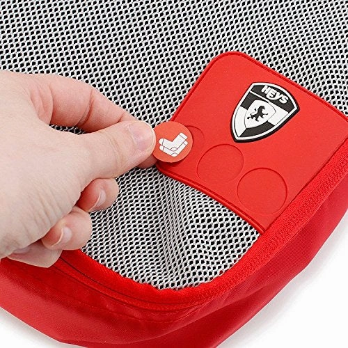 Heys Packid 3Pc Packing Cube Set Red