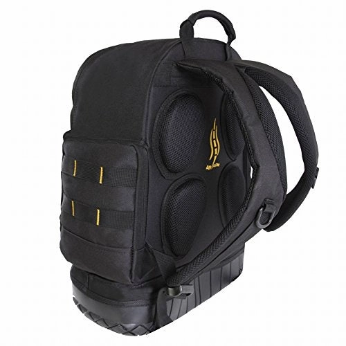 Highland Tactical Men'S Task Tool Molle Webbing Backpack, Black, One Size