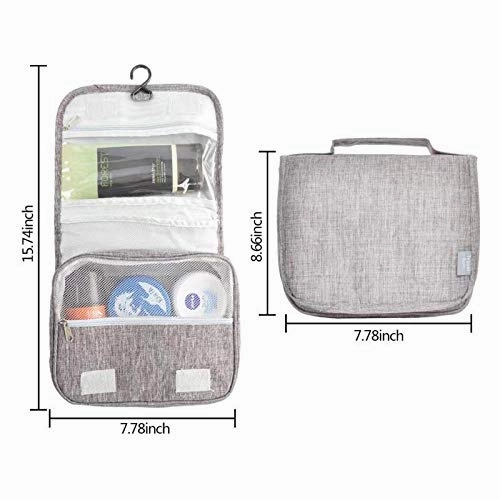 HOMEE Toiletry Bag, Multifunction Pratable Cosmetic Bag, Waterproof Travel Hanging Organizer Case