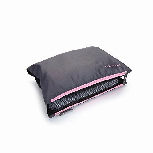 HONCARDO Waterproof Travel Organizer Set, 5Pcs/Set Including Shoes Bag, Toiletry Kit, Clothing Bag,