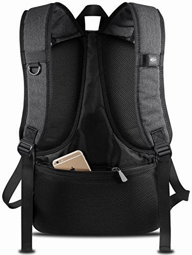 Ibagbar Water Resistant Laptop Backpack With Usb Charging Port Fits Up To 15.6-Inch Laptop And