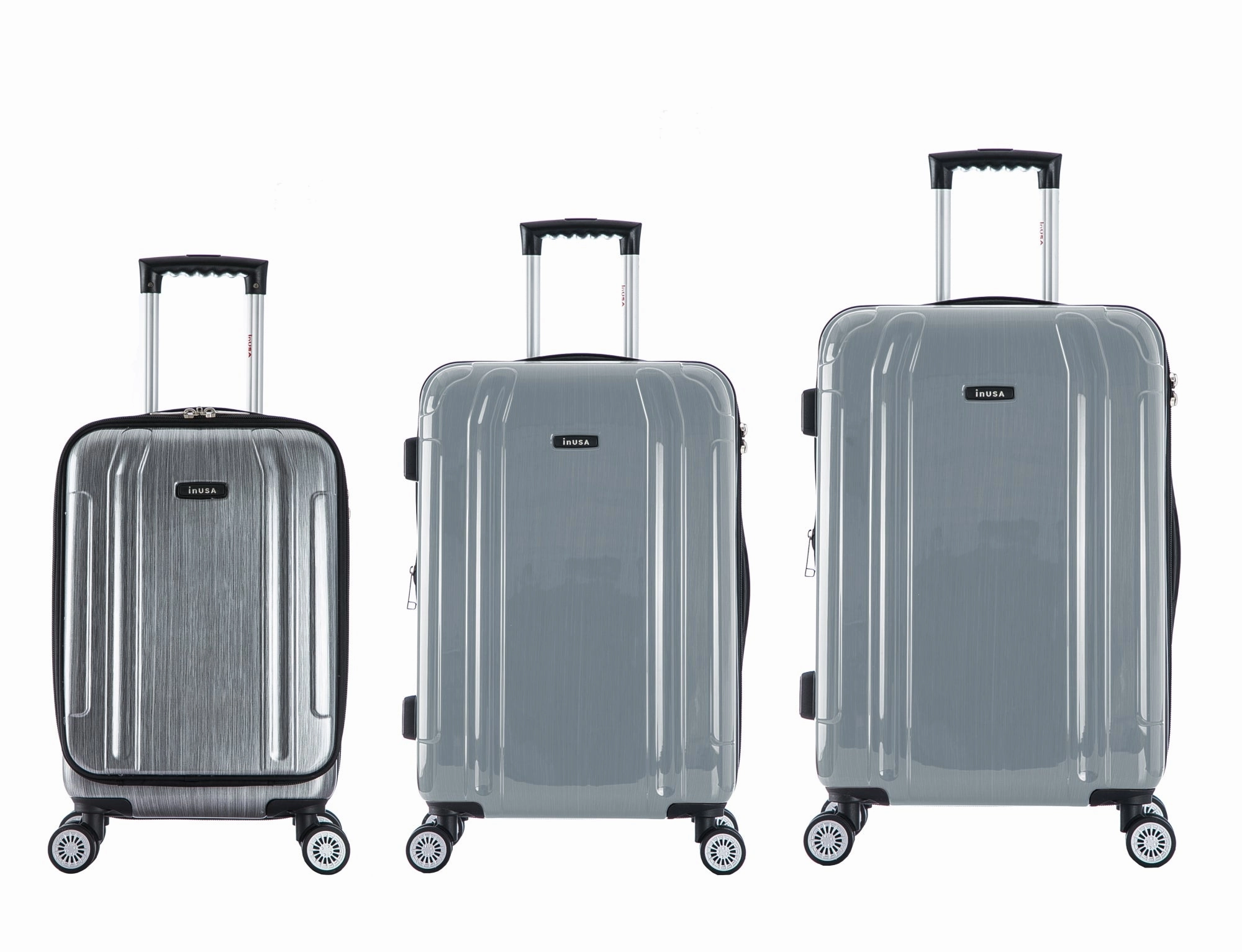 inUSA Southworld 3 Piece Set (21"/25"/29") 4-Wheel Luggage Sets
