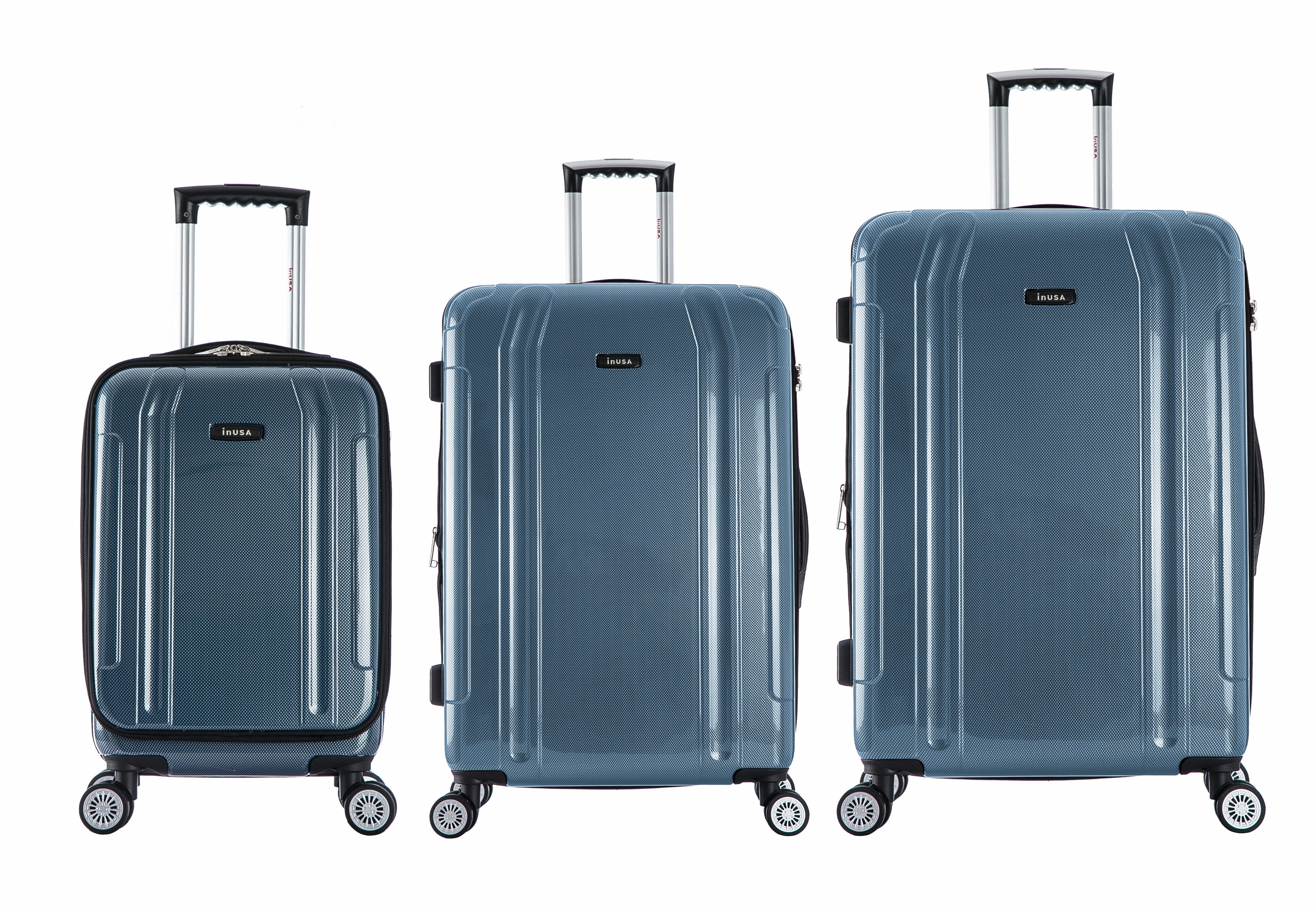 inUSA Southworld 3 Piece Set (21"/25"/29") 4-Wheel Luggage Sets