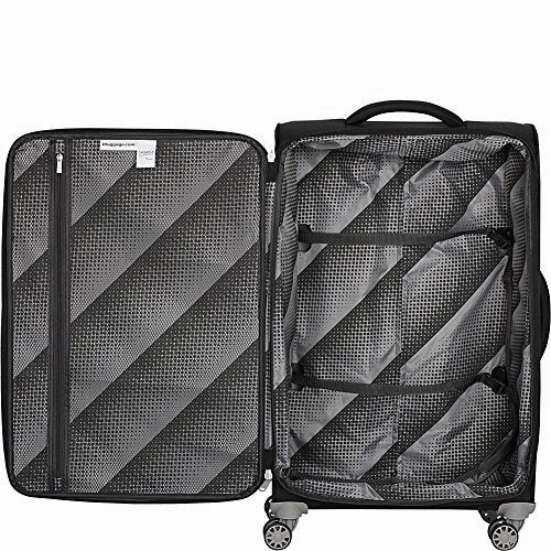 It Luggage 27.4" Quilte Lightweight Expandable Spinner, Black