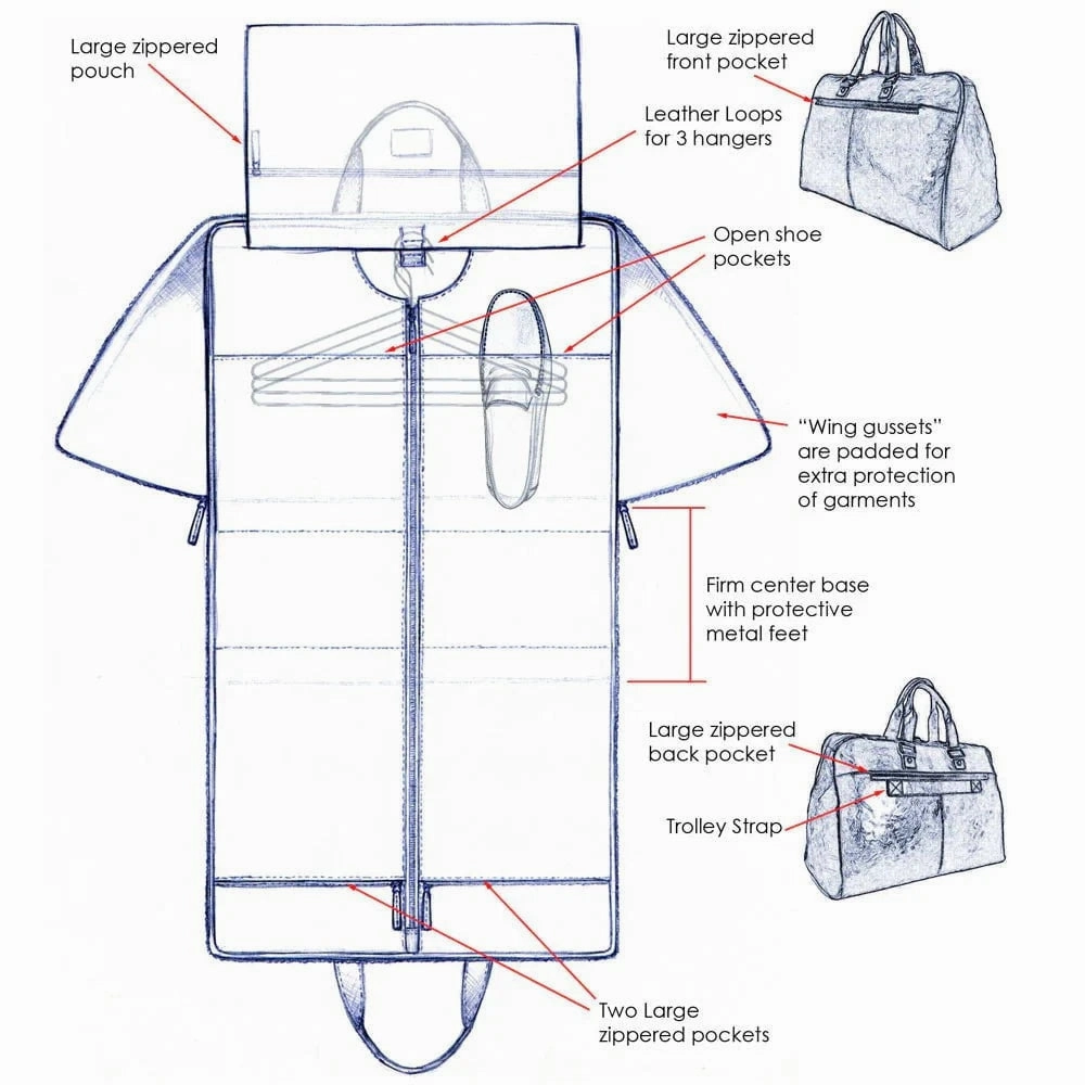 Jack Georges Voyager Large Convertible Valet Bag