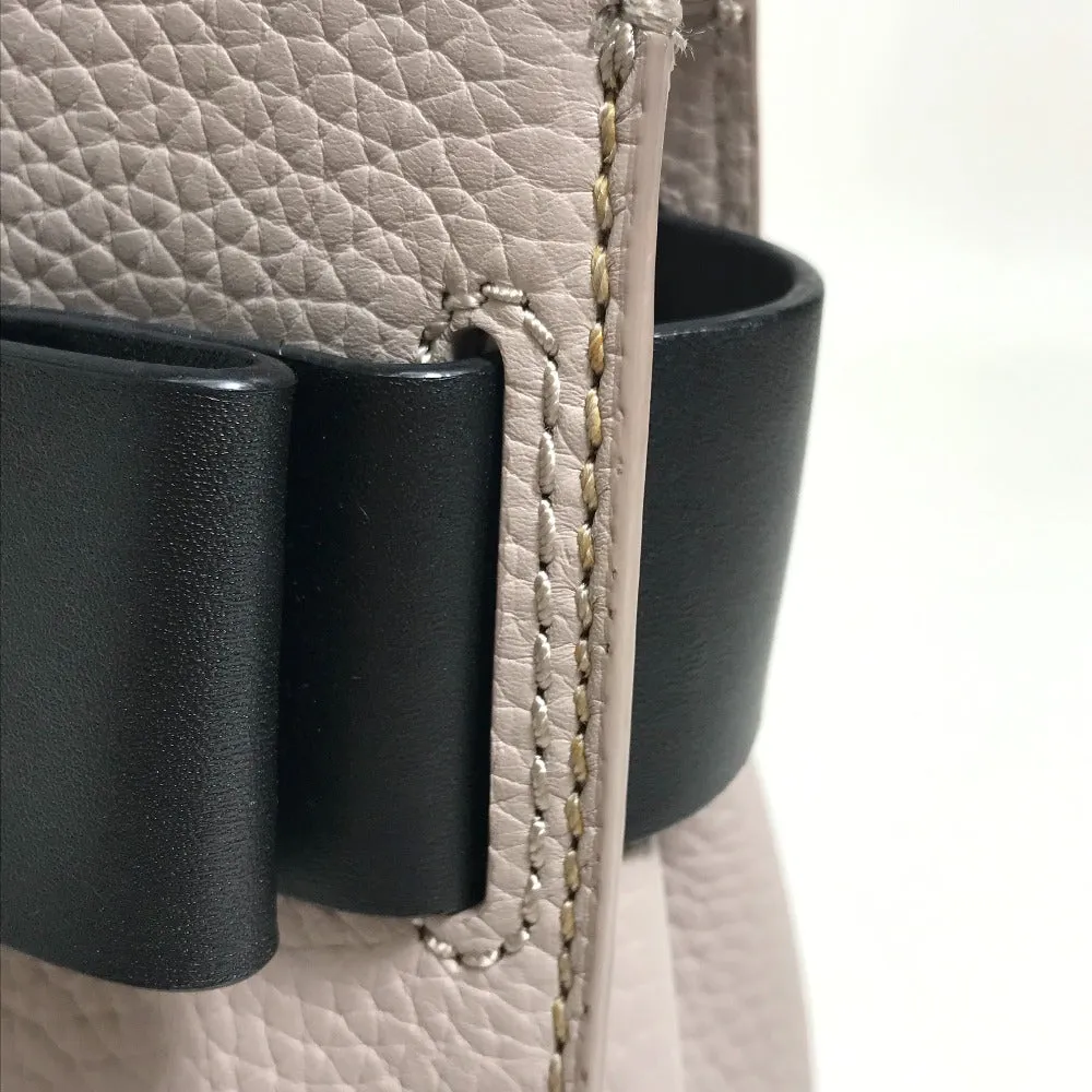 Kate Spade Handbag PXRU6082 leather Gray typex black Shoulder Crossbody Po Plat Street Women Used