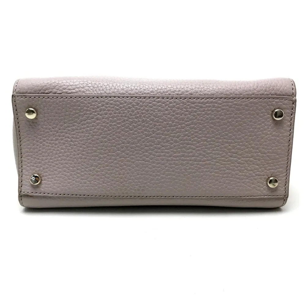 Kate Spade Handbag PXRU6082 leather Gray typex black Shoulder Crossbody Po Plat Street Women Used