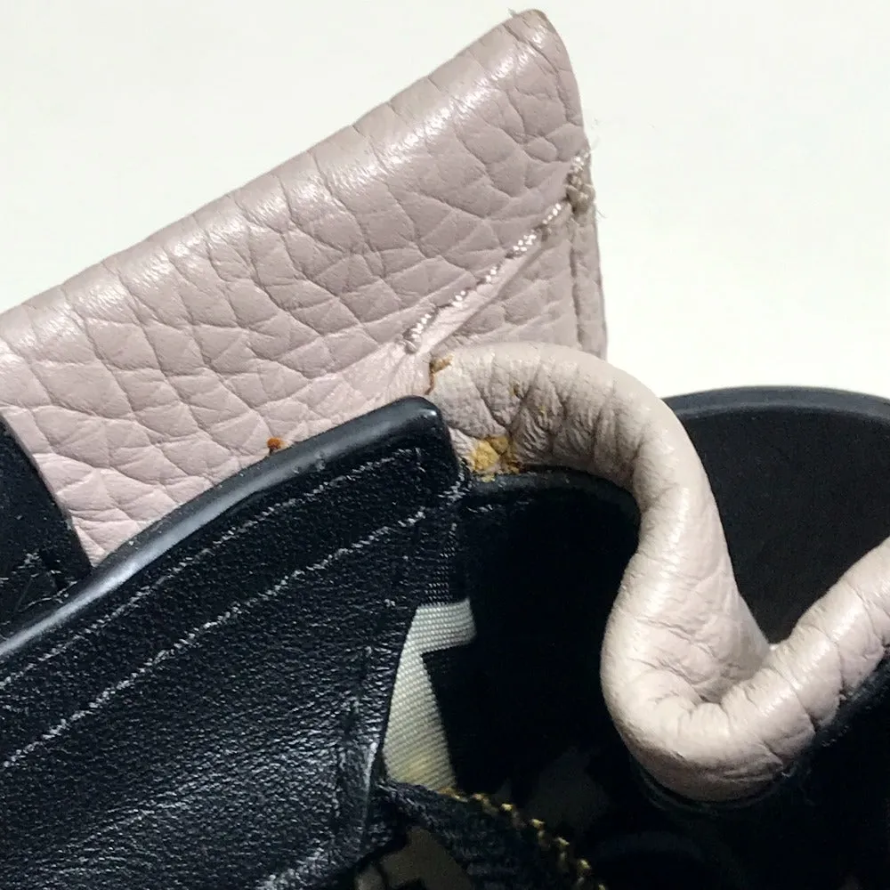 Kate Spade Handbag PXRU6082 leather Gray typex black Shoulder Crossbody Po Plat Street Women Used