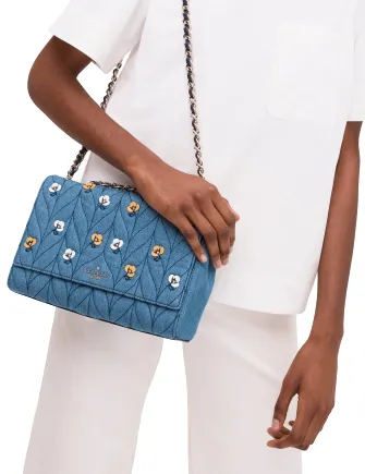 Kate Spade New York Briar Lane Quilted Denim Applique Emelyn