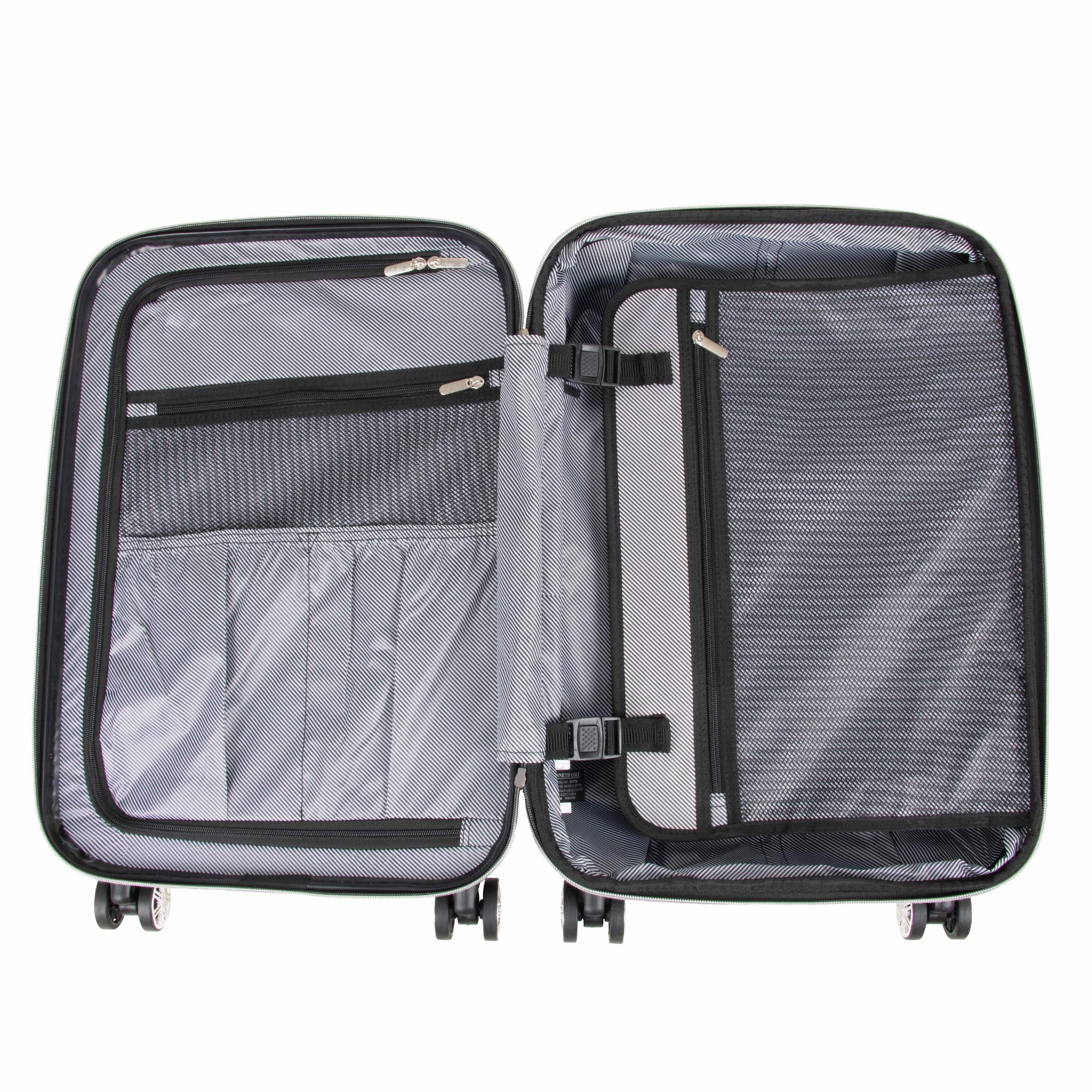 Kenneth Cole Diamond Tower 2 Piece Set (20" & 28") Hardside Expandable Luggage Set