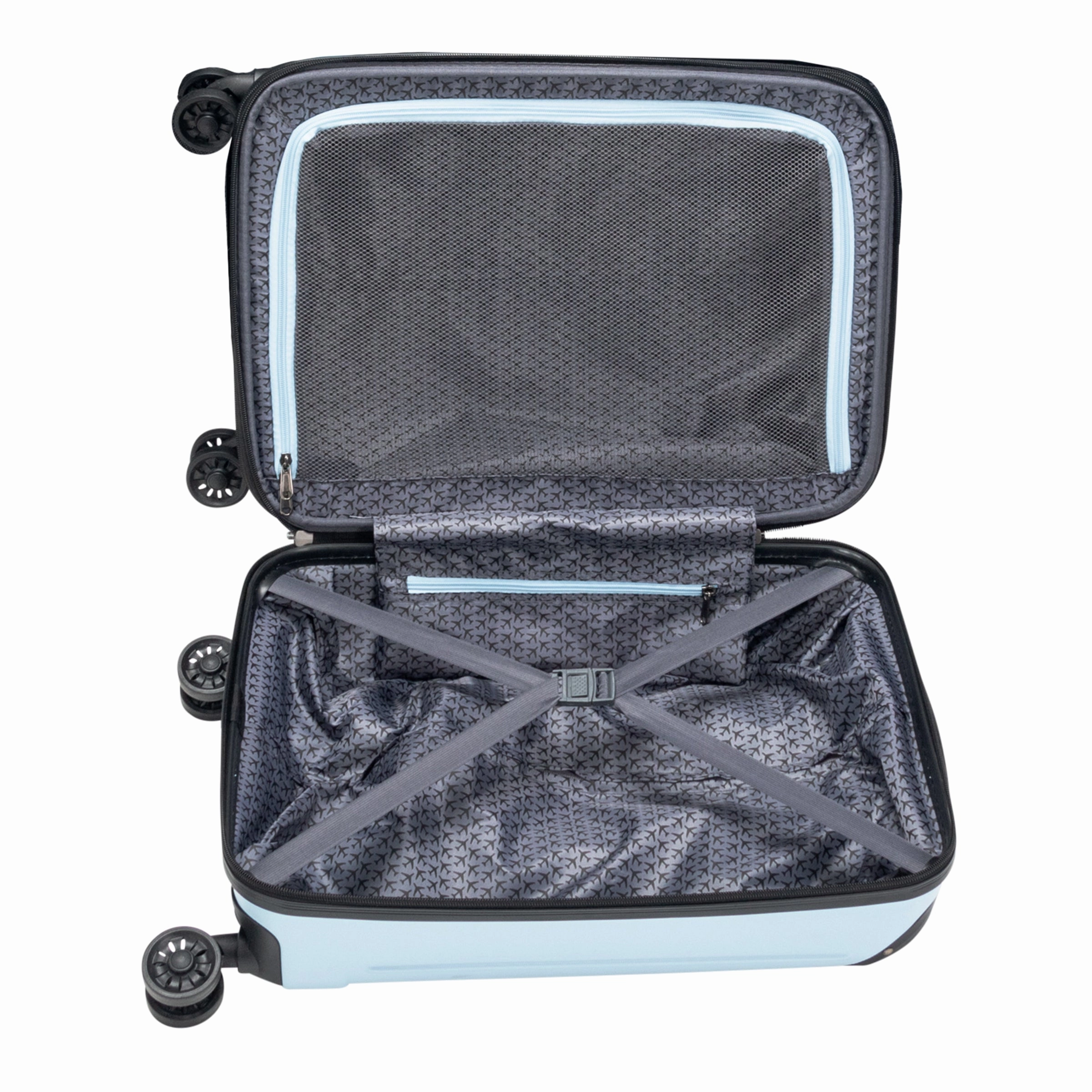Kenneth Cole Reaction Flying Axis Hardside 8-Wheel Spinner Expandable 24'' Checked Luggage