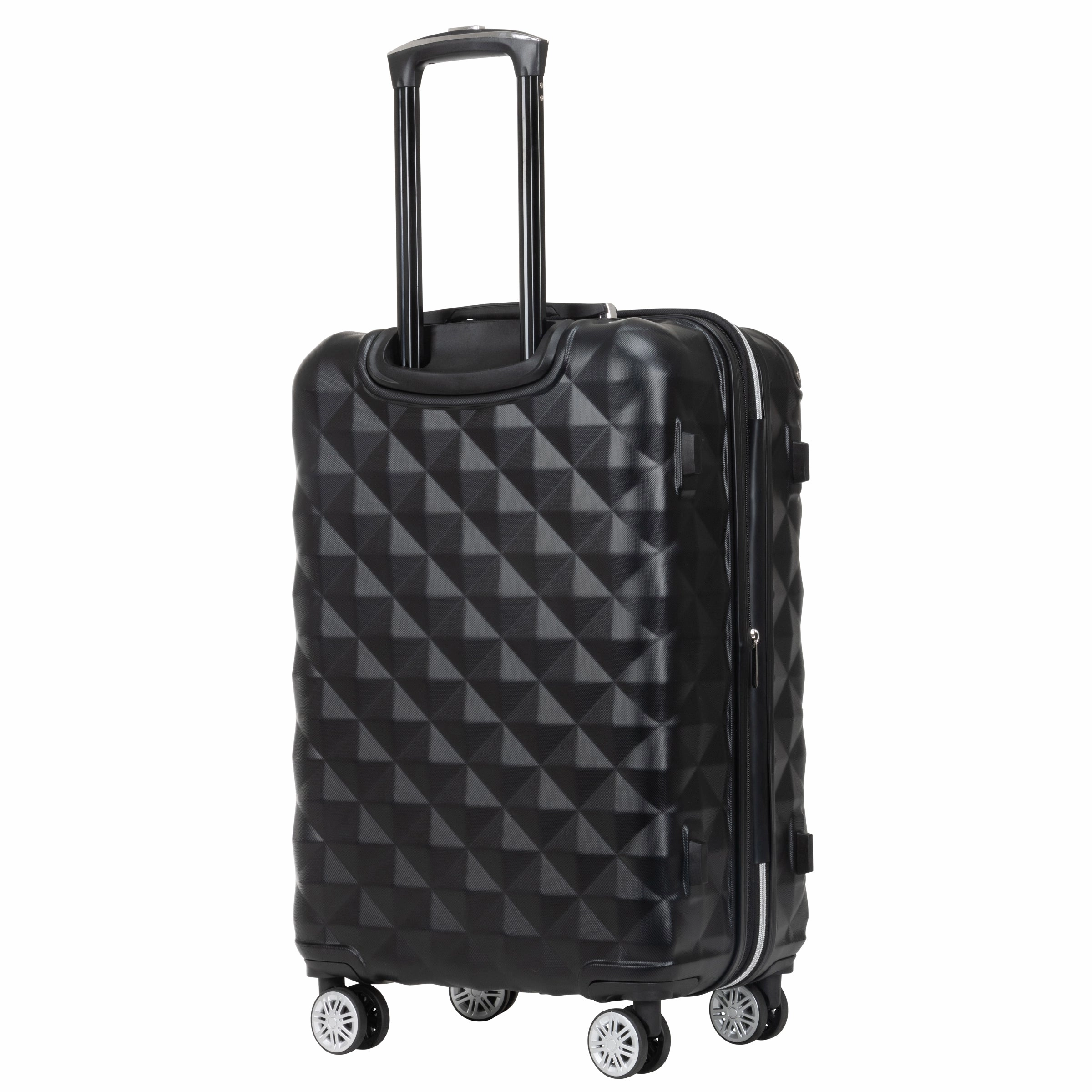 Kenneth Cole Reaction Women's Diamond Tower Hardside 8-Wheel Spinner Expandable 24'' Checked Luggage