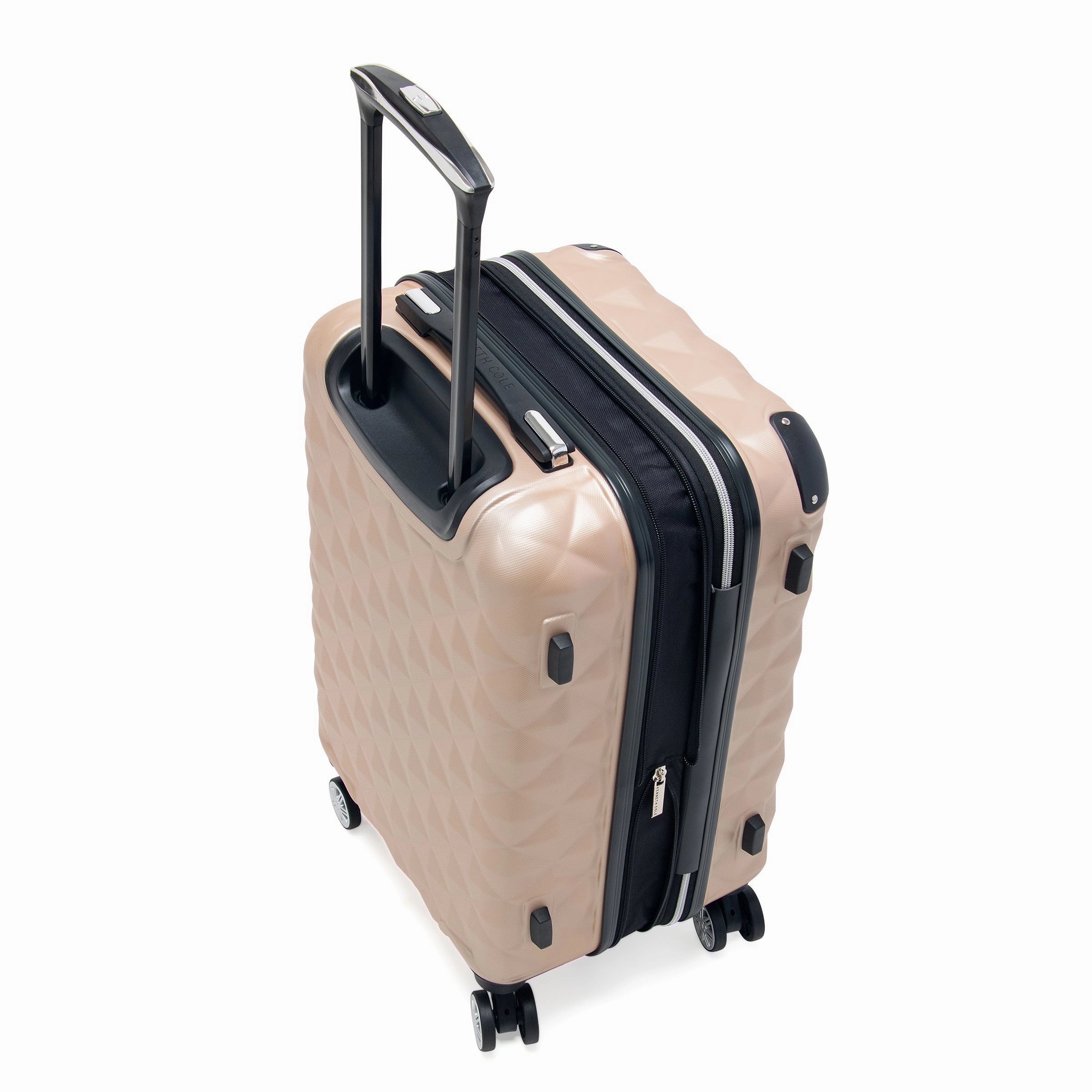 Kenneth Cole Reaction Women's Diamond Tower Hardside 8-Wheel Spinner Expandable 24'' Checked Luggage