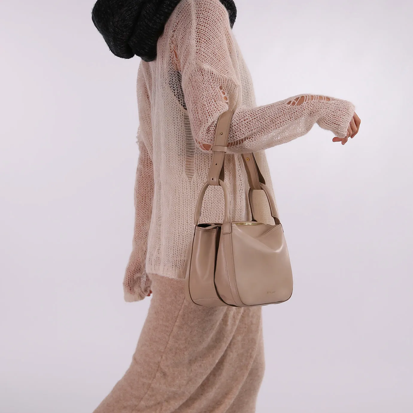 KUA Shoulder Bag - Light Grey