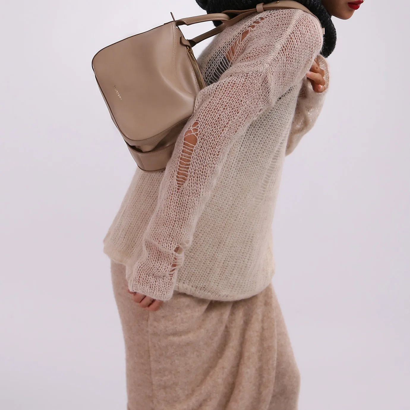 KUA Shoulder Bag - Light Grey