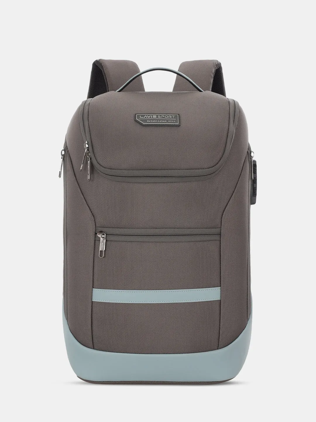 Lavie Sport Emperor 24L Anti-theft & Laptop Backpack For Men & Women - Navy Brown