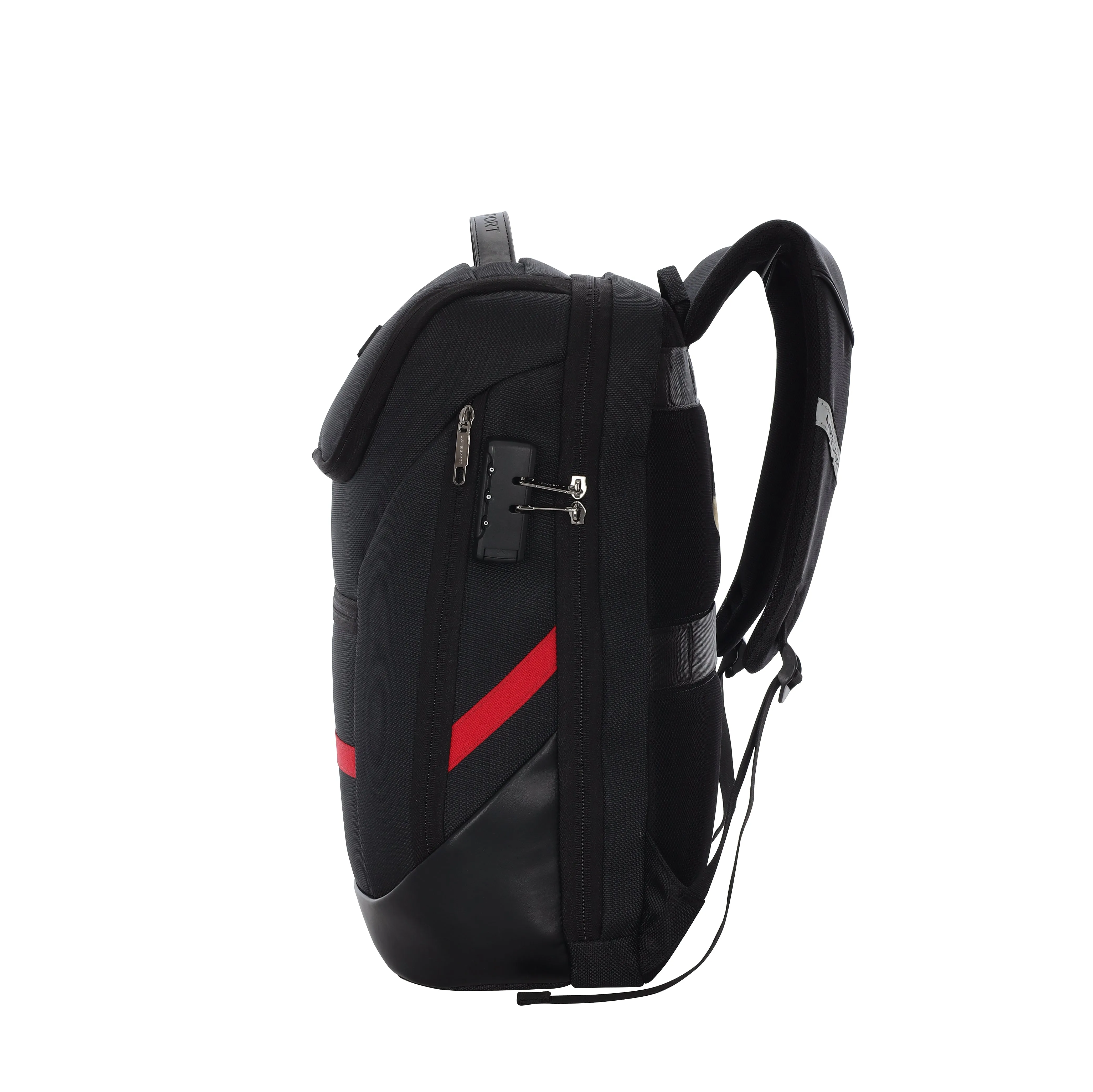 Lavie Sport Emperor 24L Anti-theft & Laptop Backpack For Men & Women - Navy Brown