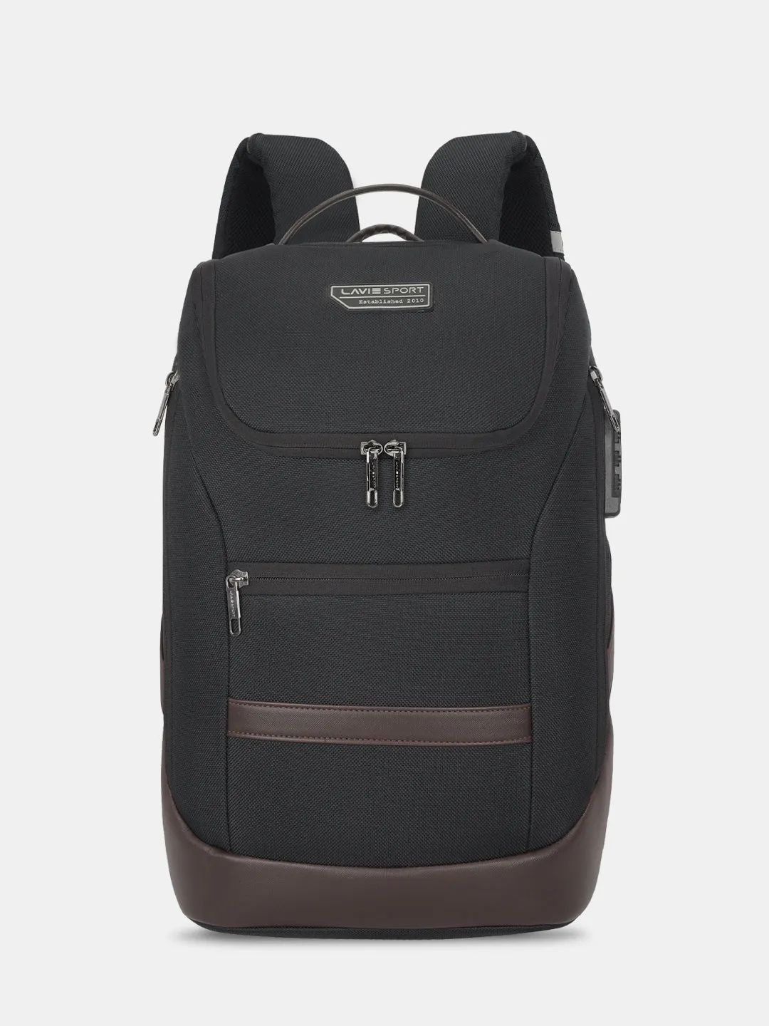 Lavie Sport Emperor 24L Anti-theft & Laptop Backpack For Men & Women - Navy Brown