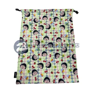 Lis..Handmade Water Resistant shoes bag (chibi maruko chan117)