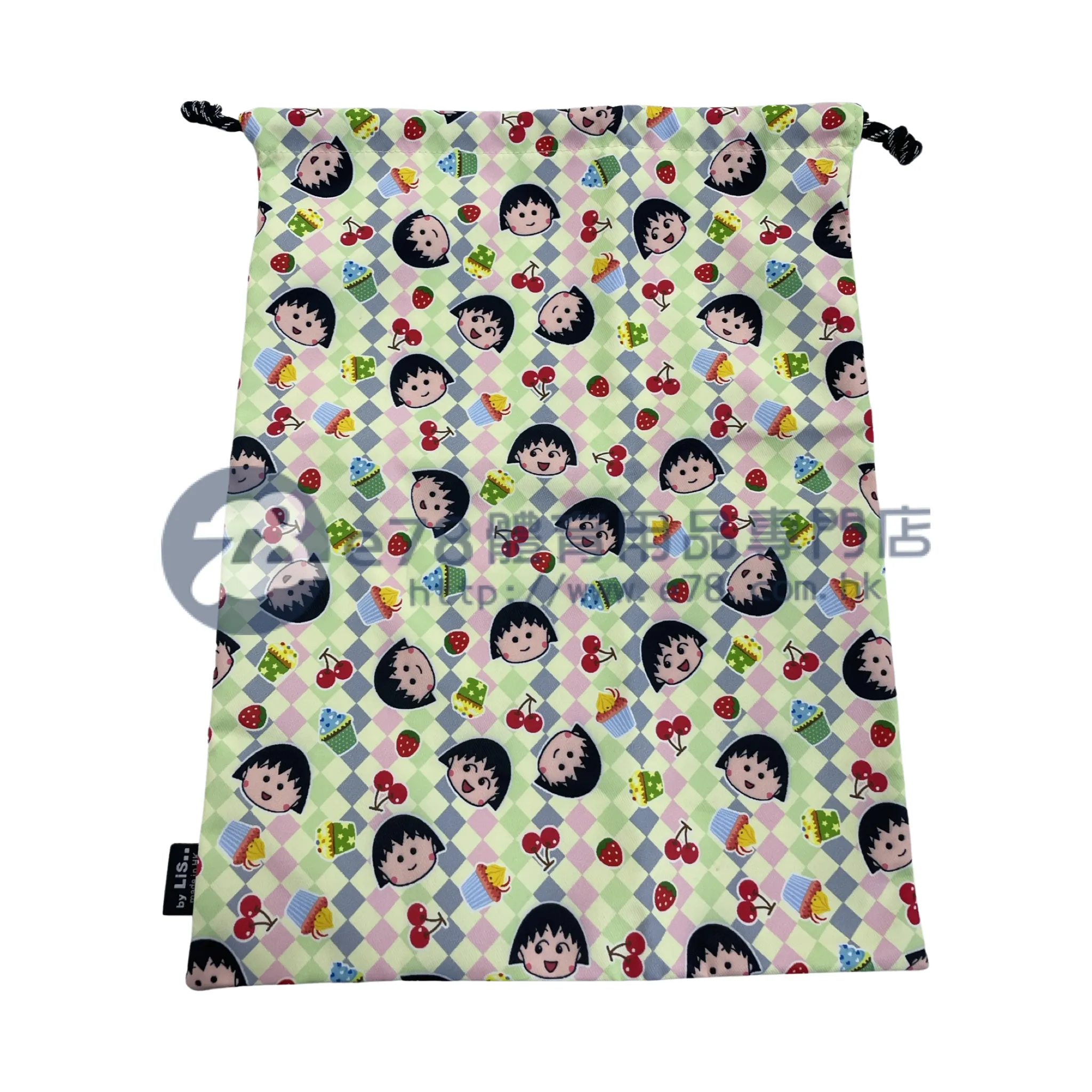 Lis..Handmade Water Resistant shoes bag (chibi maruko chan117)