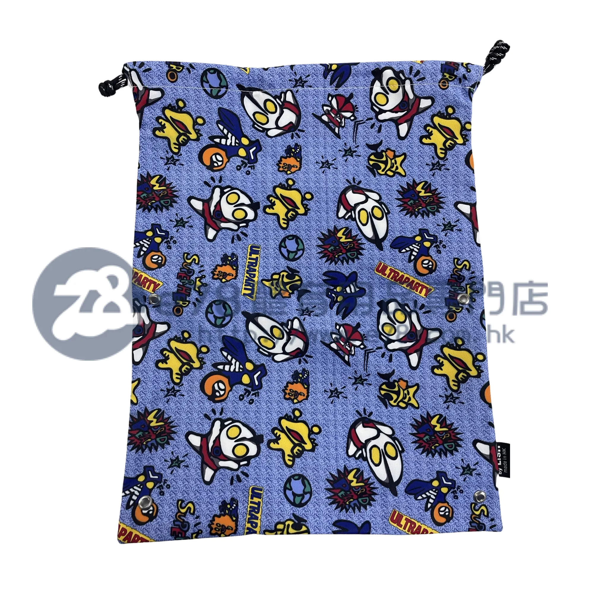 Lis..Handmade Water Resistant shoes bag (Mini Ultraman 183)