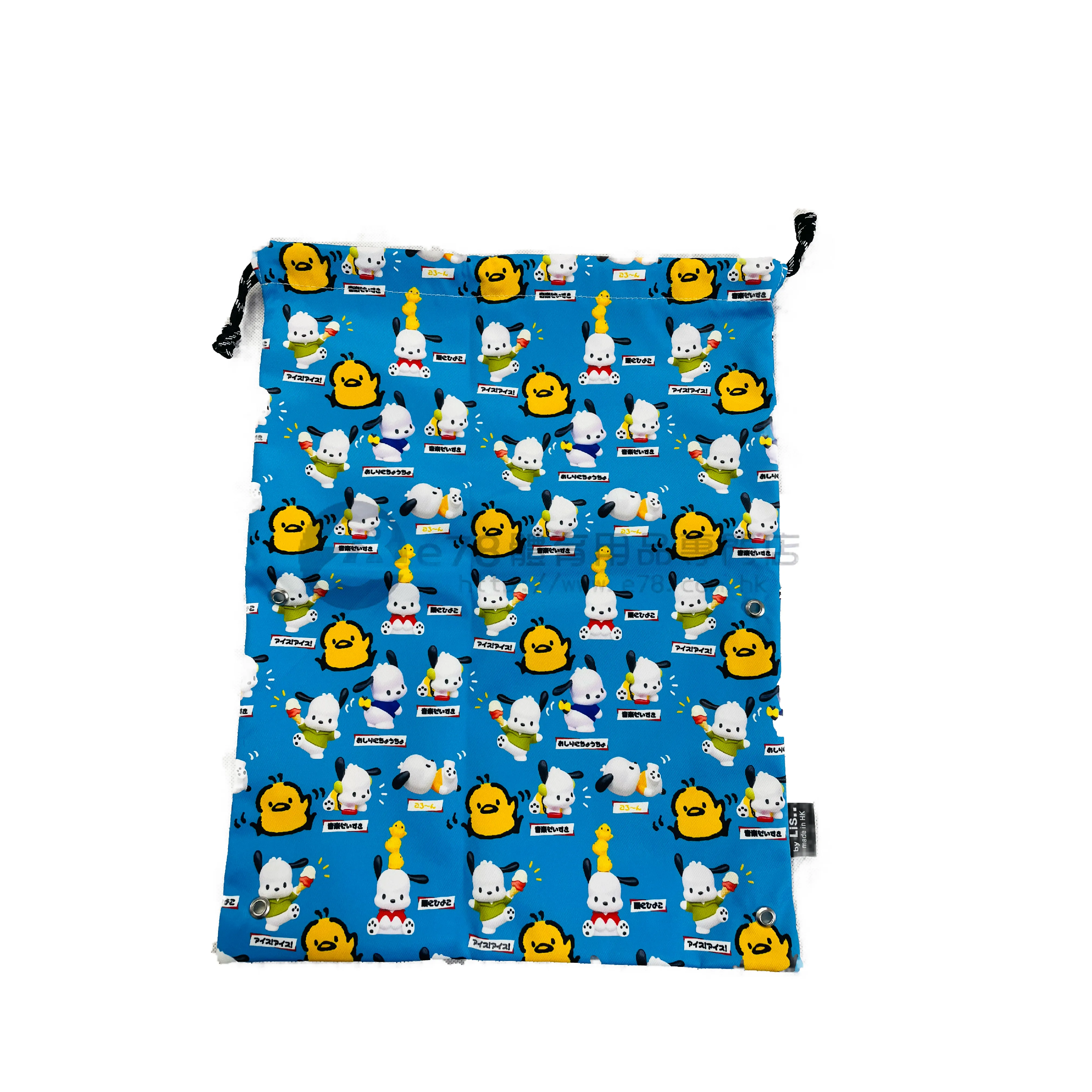 Lis..Handmade Water Resistant shoes bag (Pochacco 175)