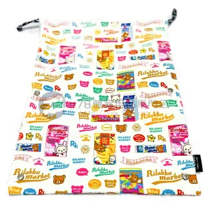 Lis..Handmade Water Resistant shoes bag (rilakkuma 146)