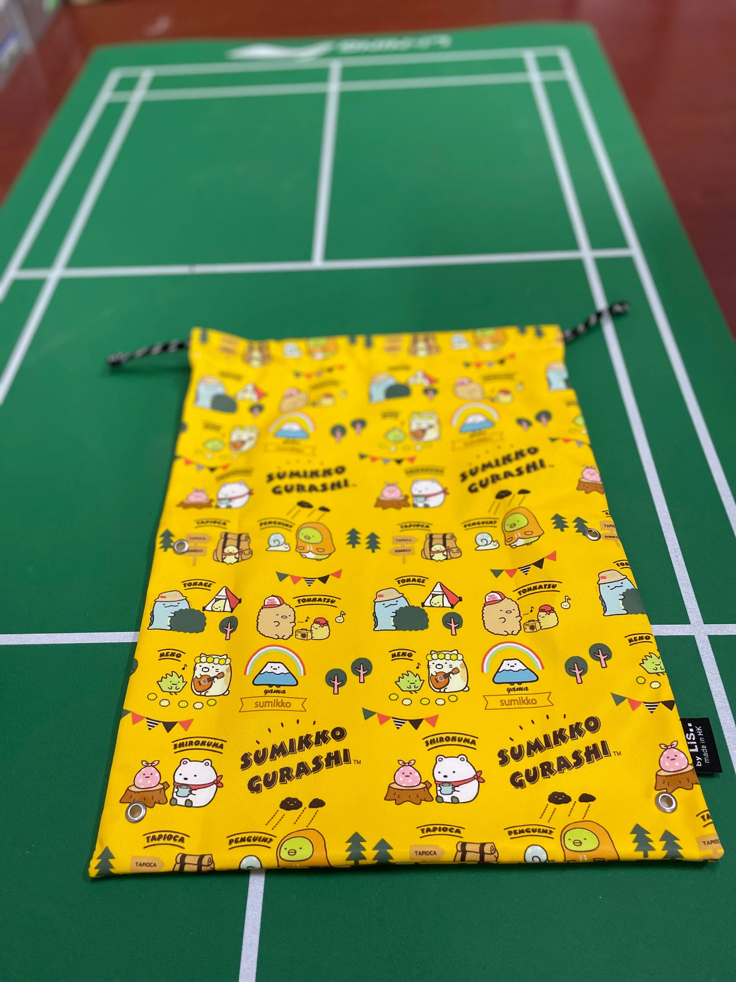 Lis..Handmade Water Resistant shoes bag (Sumikko Gurashi 113)